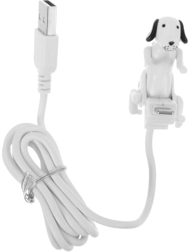 OHPHCALL Schnelles Ladekabel Hund USB Datenkabel mit Lustigem Hundedesign Robustes Aufladekabel aus Kunststoff und Metall Kompatibel mit Iphone Tragbar und Modisch für Smartphone nutzer
