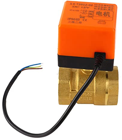 Motorisierter Kugelhahn aus Messing, langlebig, geräuscharm, schnelle Installation, G1-1/2 Zoll DN40, Klimaanlage