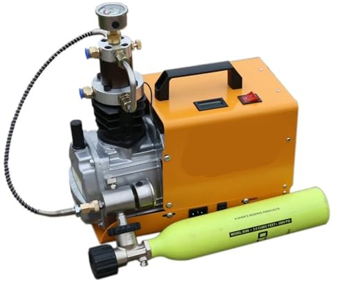Compresseur d'air électrique haute pression 4500 psi 300 bar 30 MPa pour carabine PCP pneumatique, pistolet à air comprimé et gonfleur de plongée. Pompe hydraulique industrielle