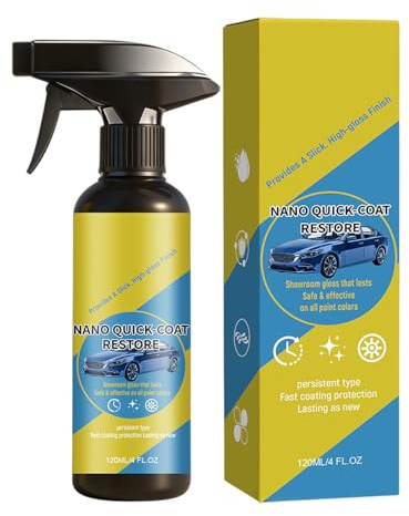 Spray de revêtement Nano pour voiture, 120 ml, agent de revêtement à effet rapide, multifonctionnel, pour camion, SUV, camping-car, extérieur, pare-brise, fenêtre, peinture