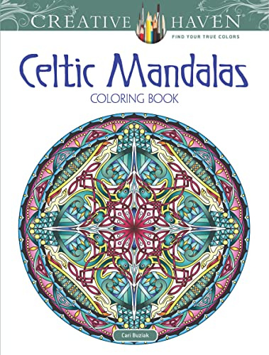 Celtic Mandalas Coloring Book (Creative Haven Coloring Books)