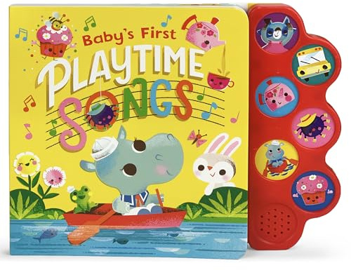 Playtime Songs - Interactive Children's Song Book with 6 Sing-Along Tunes