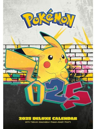 Pokemon A3 Deluxe Calendar 2025