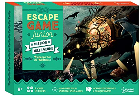 Escape Game Junior - Mission Jules Verne - Echappe-toi du Nautilus