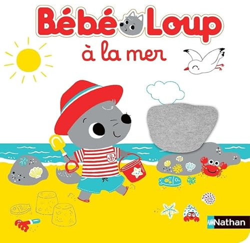 Bébé loup à la mer - Livre éveil - Dès 6 mois