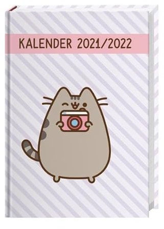 Pusheen 17-Monats-Kalenderbuch A5 Kalender 2022: 17 Monate. Von August 2021 bis Dezember 2022