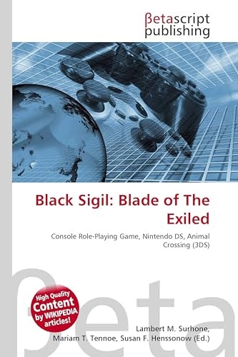 Black Sigil: Blade of The Exiled: Console Role-Playing Game, Nintendo DS, Animal Crossing (3DS)