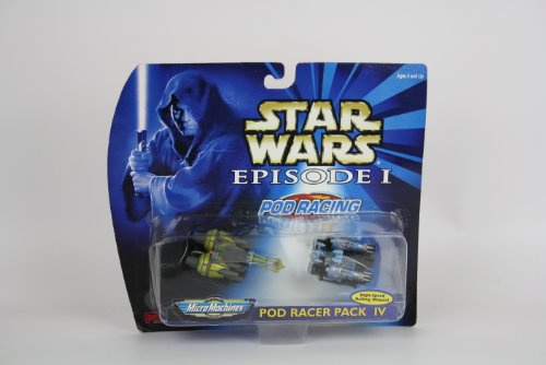 Star Wars Episode 1 – Micro Machines 665534 – Pod Racer Pack IV