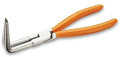 Beta 1034L - Pinza a becchi piegati a 90° lunghi per anelli elastici di sicurezza, per fori manici ricoperti in PVC
