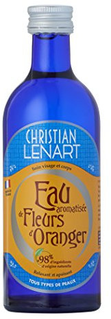 CHRISTIAN LENART – Eau aromatisée de Fleurs d’Oranger 200 ml - 98% d'ingrédients d'origine naturelle – Relaxante et Apaisante– Fabrication Française