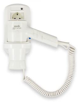 Starmix Hand-Haartrockner HFTW 12 S (Föhn inkl. Ondulierdüse, Gehäuse aus ABS Kunststoff, 3 Leistungsstufen, 1200 Watt)