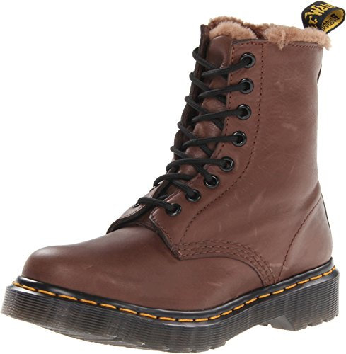 Dr. Martens SERENA Polished Mirage BROWN, Damen Stiefel, Braun (Brown), 38 EU (5 Damen UK)