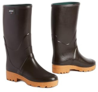 Aigle Chambord Pro 2 Iso, Herren Arbeitsgummistiefel, Braun (Brun 001), 46 EU