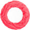 Compagno Damen Schal XXL lang aus Jersey mit lässigem open-cut Loop Loopschal Herbst Winter, SCHAL Farbe:Neon-Koralle