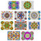 Woven Wonders - Line Art Coloring Poster 10-pack