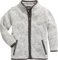 Playshoes Fleece-Jacke Unisex Kinder Outdoor-Oberteil, grau Strickfleece, 116