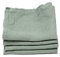 LinenMe 0708301 Waschlappen, Leinen, Waffelmuster, 30,5 x 30,5 cm, Spa Grün