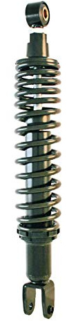 Stoßdämpfer Hinten kompatibel für Yamaha Majesty 125/150 98/06 | Ersatzstoßdämpfer, Maxi-Roller; Länge 336 mm, oben 20×10,1 mm, unten 20 mm mit M8x1,25 Gewinde; Produktcode: 5D5F2210033