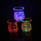 Verre Lumineux Led Coupe en Plastique Transparent Verre Clignotante à Vin Whisky Cocktail Bière Liqueur Calice d'Ajustement de l'Atmosphère Tasse du Capteur d'Eau Convenable pour Mariage Soirée Noël