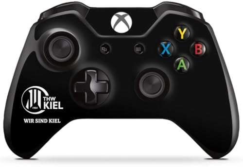 DeinDesign Skin kompatibel mit Microsoft Xbox One Controller Folie Sticker Handball THW Kiel Fanartikel