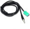 1neiSmartech Cavo Aux Audio Adattatore Jack Maschio Da 3,5mm Ricambio Compatibile Per Auto Renault Clio Megane Modus Scenic Twingo Laguna Autoradio Update List Lunghezza 150Cm