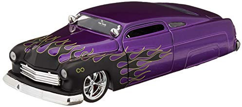 Jada Toys Bigtime Muscle 1:24 1951 Mercury Coupe Druckguss Auto Metallic Lila, Spielzeug für Kinder und Erwachsene