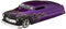 Jada Toys Bigtime Muscle 1:24 1951 Mercury Coupe Druckguss Auto Metallic Lila, Spielzeug für Kinder und Erwachsene