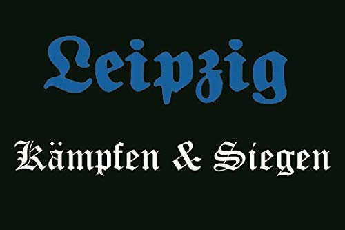 U24 Aufkleber Leipzig Kämpfen & Siegen Flagge Fahne 8 x 5 cm Autoaufkleber Sticker