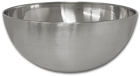 HAC24 Ciotola in acciaio inox, Ø 20 cm, ciotola per miscelazione, ciotola in acciaio inox, 1,75 l