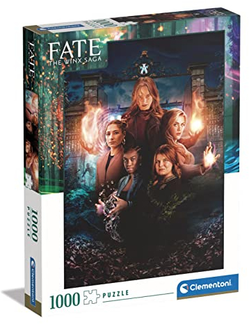 Clementoni - 39688 - Puzzle Fate The Winx Saga - 1000 Teile Für Erwachsene Und Kinder Ab 10 Jahre, Geschicklichkeitsspiel Für Die Ganze Familie