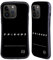 Head Case Designs Licenza Ufficiale Friends TV Show Nero Logos Custodia Cover Ibrida Compatibile con Apple iPhone 15 PRO Max