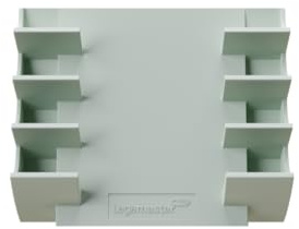 Legamaster Glasboard Markerhalter in Sage Green – Platz für 4 Marker Extra Starker Magnet Stilvolle Organisation