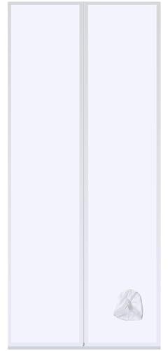 Guarnizione Porte per Condizionatore Portatile, Guarnizione Porte per Condizionatore D'aria, con Cerniera,Facile da Montare,Per Tutti Climatizzatori Mobili (120 * 240cm)