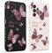 Pnakqil 2 stück Handyhülle für Samsung Galaxy A33 5G 6,4,Hülle Blitz Schmetterling Bemaltes Muster süß Aesthetic Schön Mädchen Kameraschutz Stoßfeste Case Silikon Schutzhülle Tasche