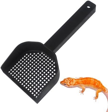 1 x Katzenbox-Schaufel – Katzentoilettenschaufel, hängende Streuschaufel, Eckschaufel, Reptilien-Terrarium, feine Schaufel, Katzentoilettenschaufel für Frosch, Schildkröte, Schlangen, Katze,