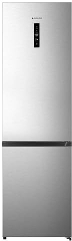 Aspes Frigo Combi No Frost 200cm x 59,5cm Clase AC2601ENFDX 336 L LCD Si Display LED táctil Modo Eco Inox