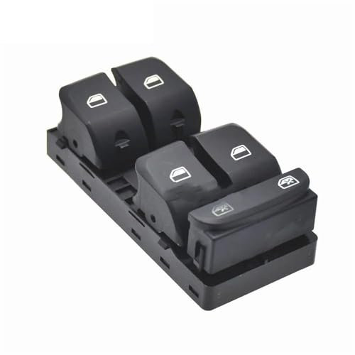 LyTTuu Auto Fensterschalterknopf für Audi A4 B8 A5 Q5 2007-2012 8KD 959 851 8K0 959 851D,Fensterheber Schalter Fensterheberschalter Knopf Elektrischer Fensterschalter-Reglerknopf