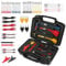 68PCS Multimeter Test Leads Kit, Automotive Circuit Test Lead Kit with Replaceable Wire Piercing Probes, 32A/1000V Alligator Clips Terminals,Acicular Probe,Banana Plug Adapters,Volt Meter Leads