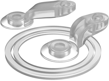 ion8 Ersatz Dichtungen für Auslaufsichere Trinkflaschen (2 Sätze), Einheitsgröße, Transparent