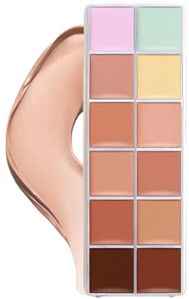 Palette Correttore per Tonalità, Correttore correttore correttore illuminante | Texture Fondente per Giovani, Teenni, Famiglia & Amici