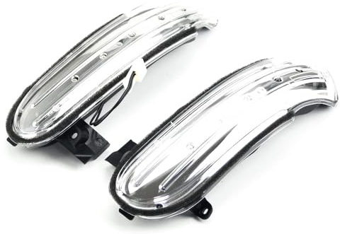 YannnnV12 Auto Rückspiegel Blinker Für Mercedes Benz Classe SLK R171 W171 Classe SL R230 W230 A1718200421,1 Paar Auto-Rückspiegel, Blinker, Seitenspiegelleuchte Spiegelblinker