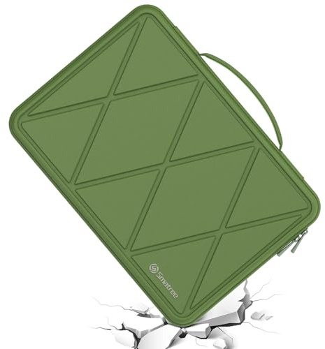 Smatree Laptop Hartschalenhülle aus Eva kompatibel mit 17 Zoll MSI Pulse A17 AI Copilot+PC,18 Zoll Crosshair 18 HX AI,18 Zoll ASUS Vivobook 18 M1807,17,3 Zoll MSI Alpha/Bravo/Katana Bag,Grün (X8322G)