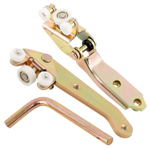 Semitory Right Sliding Door Roller Guide Bottom & Middle & Top Door Runner Compatible with VW T4 Transporter 1990-2003- Replaces# 701843335A 701843436 Runner Guide Roller