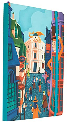 Harry Potter: Exploring Diagon Alley Softcover Notebook: Studio Muti