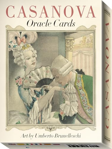 Casanova Oracle Cards: 32 cards & 128pp guidebook