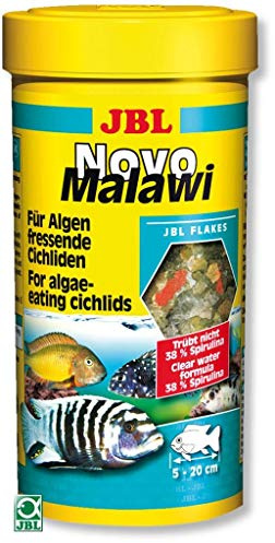 Jbl Novomalawi Algae-Eating Cichlid Food 160g