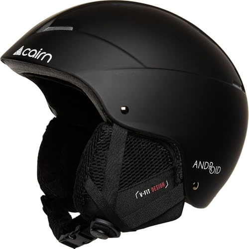 Cairn - Cairn Android Ski Helmet, unisex, MY26901, noir mat, 61/62