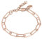 Breil Gioiello TJ2924 collezione JOIN UP, BRACCIALI da DONNA in ACCIAIO COLORATO colore ORO ROSA misura 22 con SENZA PIETRE