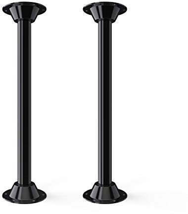 Manufacturers' Select ITC SurFit Tischbein-System für Wohnmobil oder Boot, Oberflächenmontage, Schwarz, 68,6 cm, 2 Stück