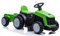 COIL Trettraktor Ab 3 Jahre, Elektro Traktor für Kinder zum Fahren, Kindertraktor, Elektrofahrzeuge, Schiebefahrt (Grün)
